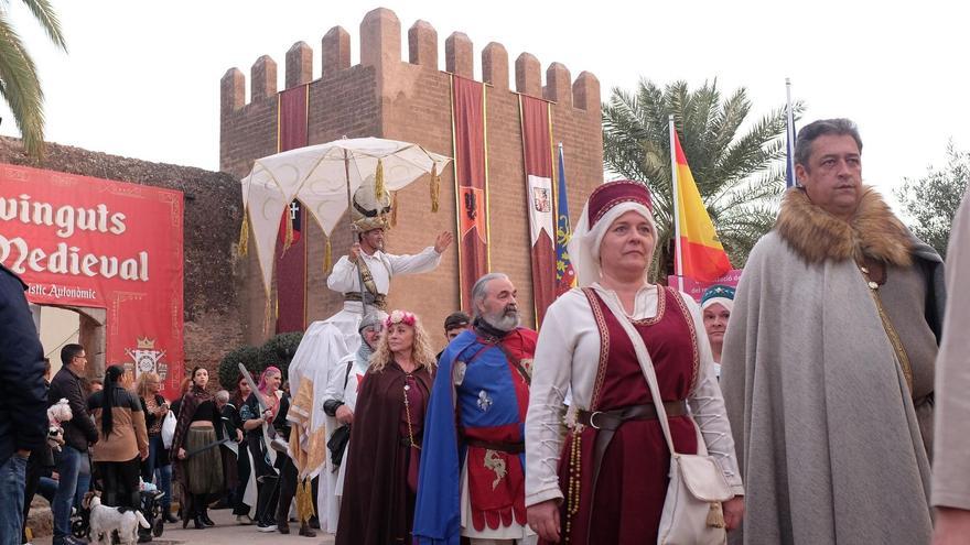 Foto de la edición del año pasado de la Feria Medieval de Mascarell.
