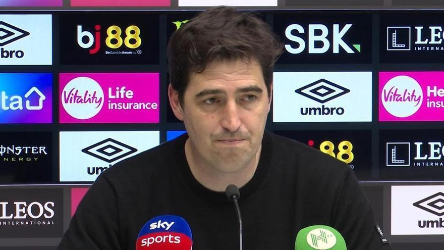 Iraola felicita a Arteta: "La recompensa ha llegado en el momento justo"