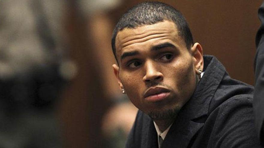 El cantante Chris Brown