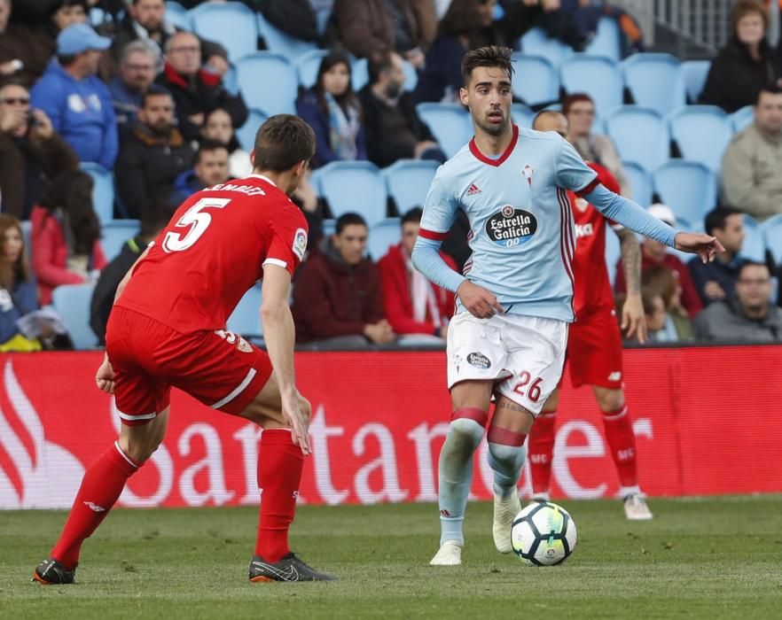 Galería de imágenes con las mejores fotografías de la goleada del Celta al Sevilla (4-0) en Balaídos.