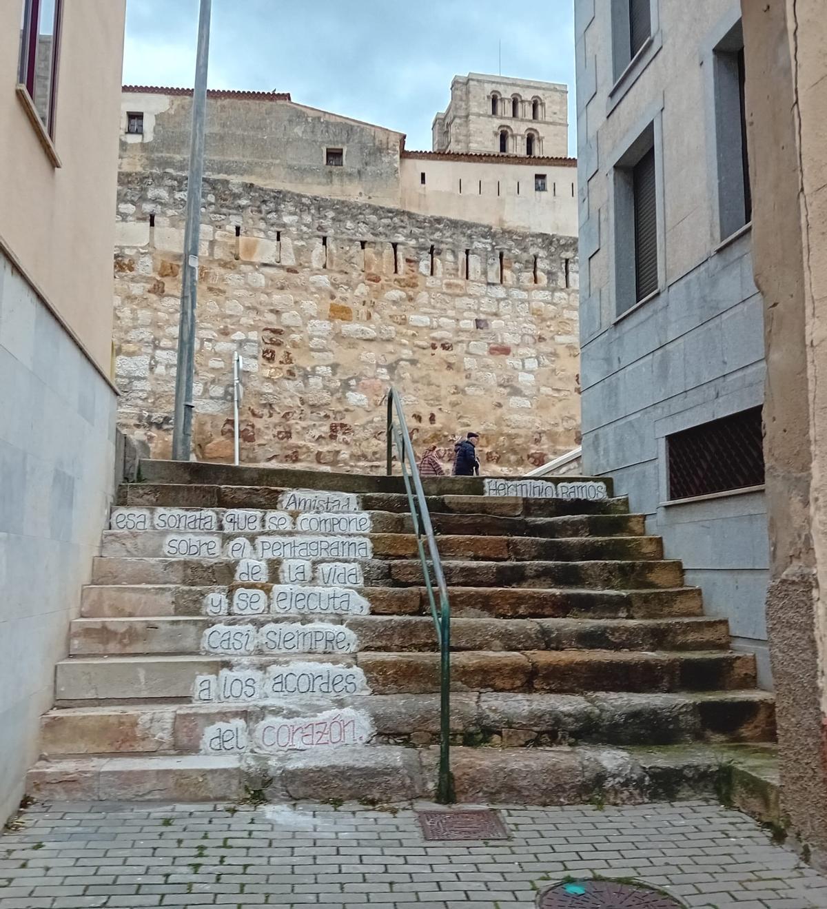 Los versos, paso a paso, en el Barrio de Olivares