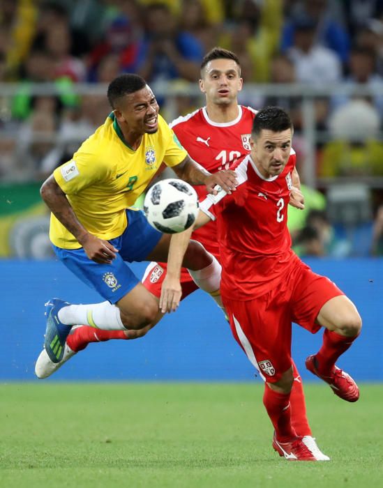 Mundial 2018: Las imágenes del Serbia - Brasil