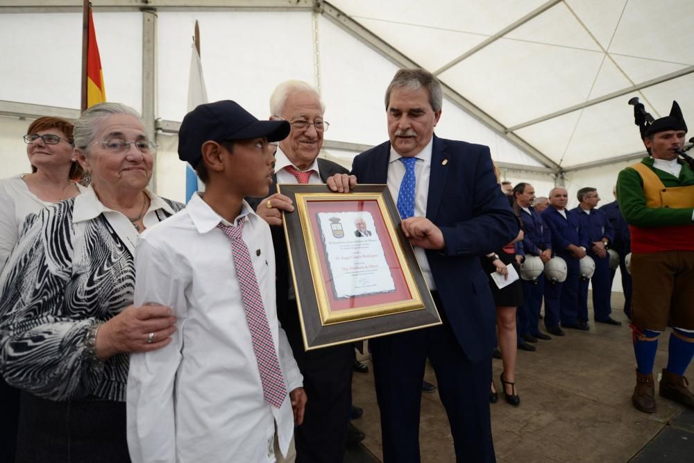 Homenaje al Padre Ángel en La Rebollada