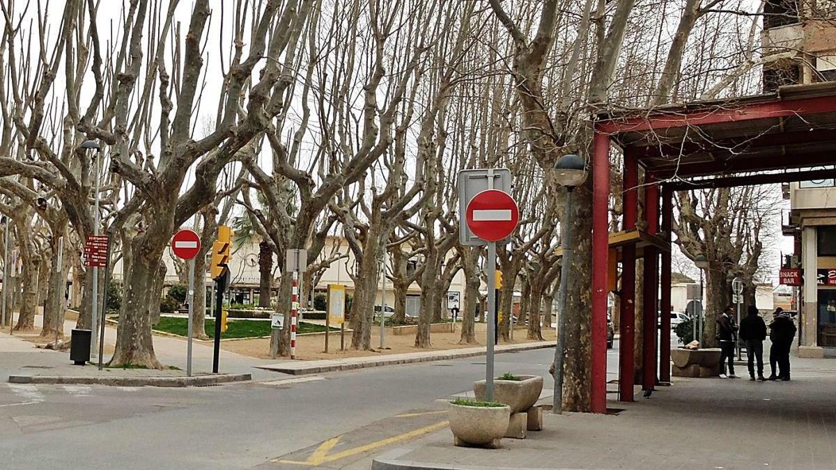 El barri de l&#039;Estació de Figueres on els veïns han muntat patrulles urbanes.