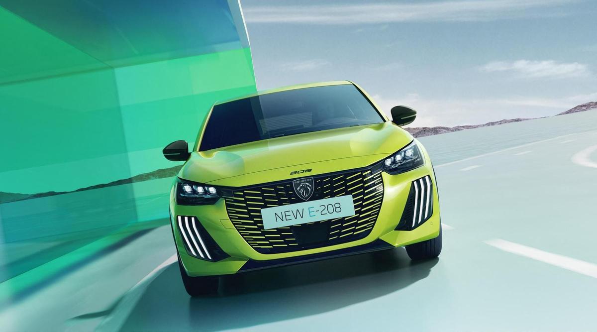Peugeot E-208.