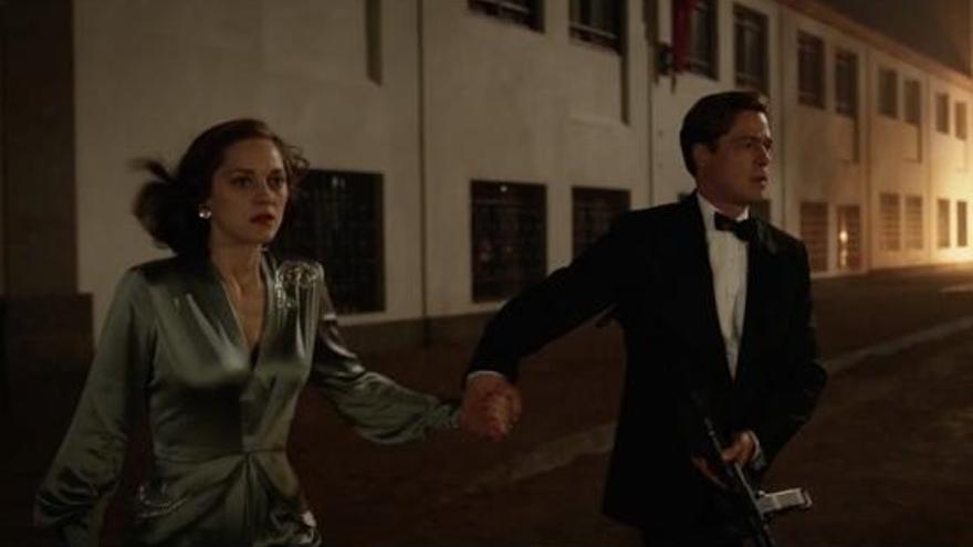 Brad Pitt y Marion Cotillard en el oportuno tráiler de &#039;Aliados&#039;