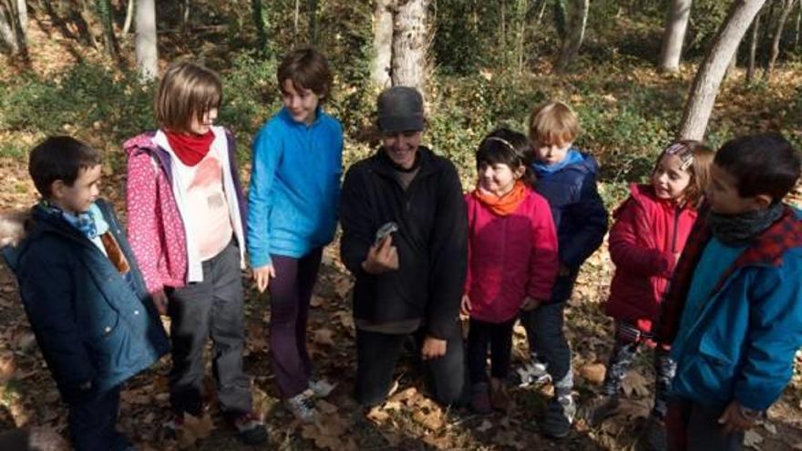 Un anellament d&#039;ocells, a Vilobí d&#039;Onyar.