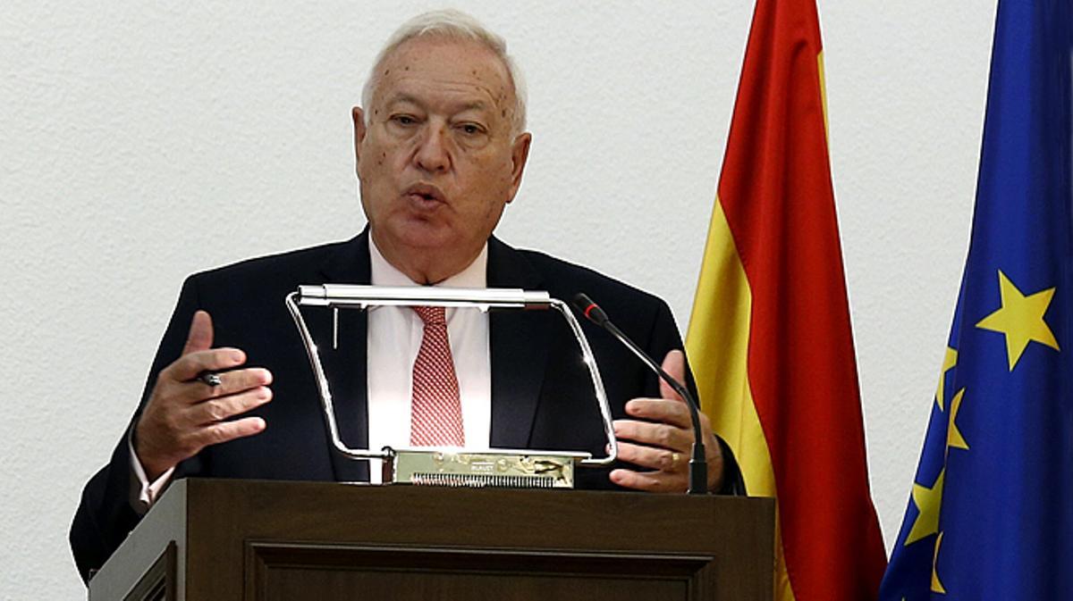 García-Margallo: Mariano Rajoy ha passat de ser el president del Govern al comandant en cap