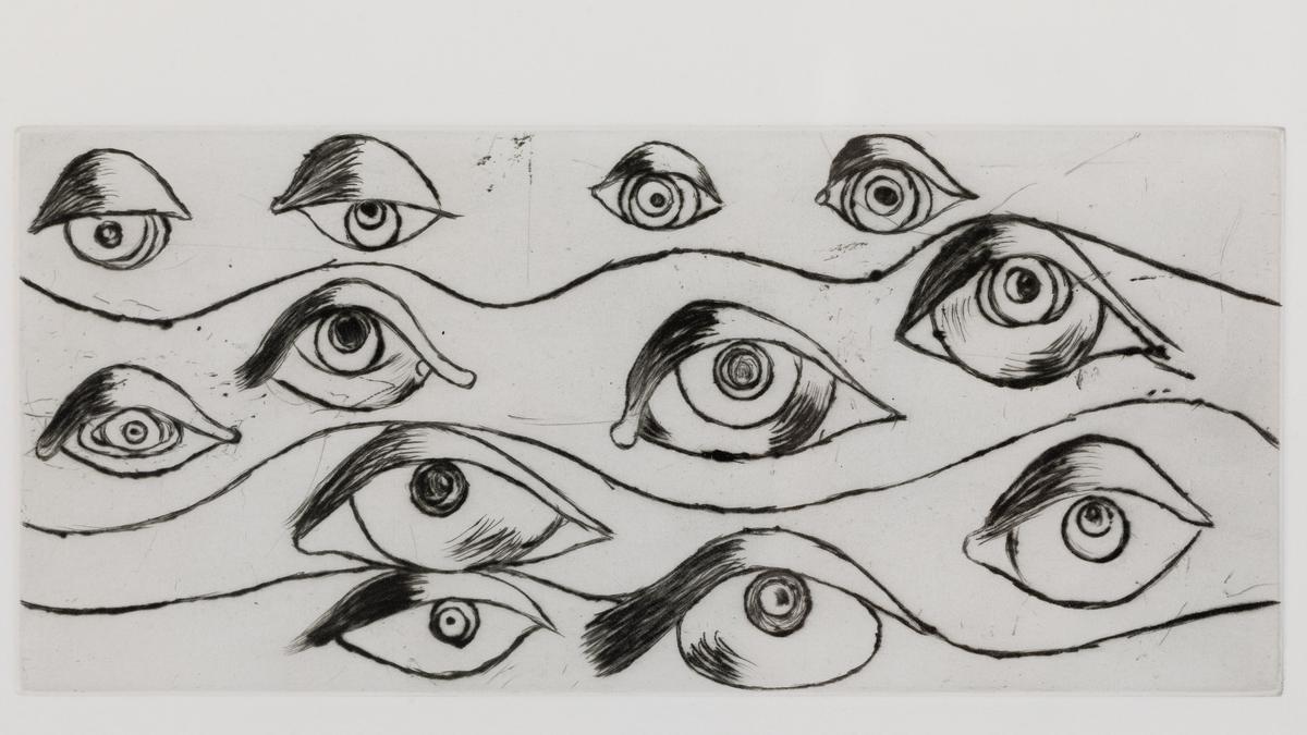 Obra &quot;Eyes&quot;, de Louise Bourgeois, de la Colección Jenkins-Romero.