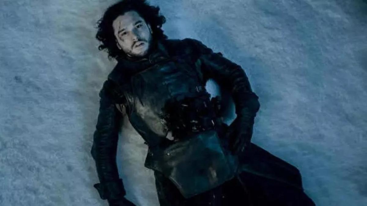 Imagen de uno de los momentos más impactantes protagonizados por Jon Nieve en Juego de Tronos.