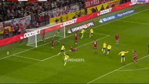 ¡Y Gyökeres clasificó a Suecia al Mundial!