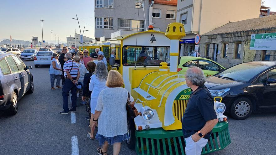 El tren de O Grove funciona más que en agosto