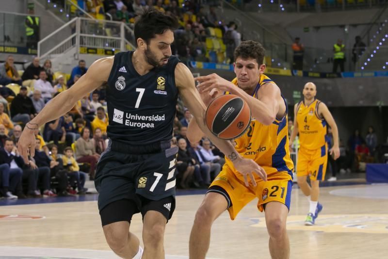 08.01.19. Las Palmas de Gran Canaria. Baloncesto Euroliga temporada 2018-19. Herbalife Gran Canaria - Real Madrid. Gran Canaria Arena Foto Quique Curbelo  | 08/01/2019 | Fotógrafo: Quique Curbelo