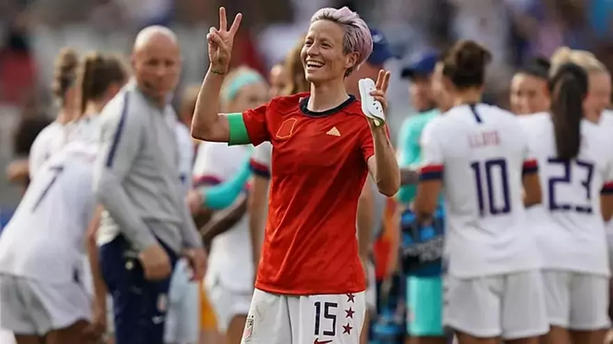 Rapinoe: &quot;Estamos al 100% con las jugadoras&quot;