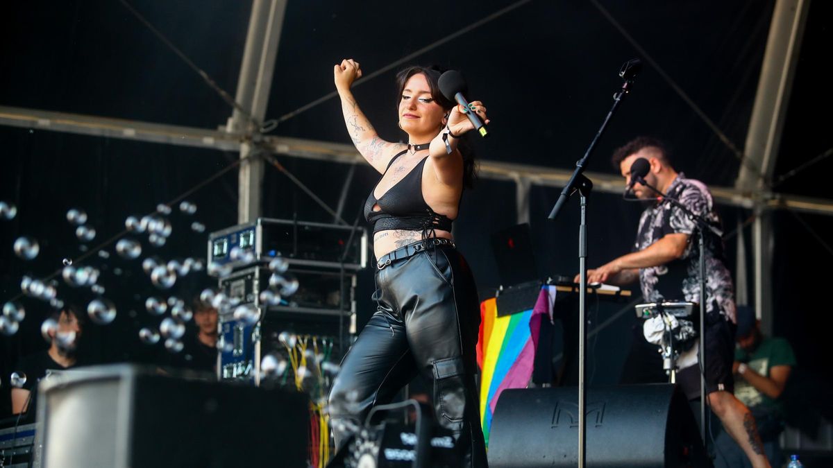 Concierto de Lontreira en el Atlantic Fest de 2023.