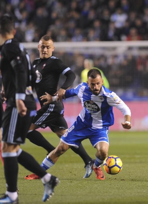 El Dépor cae ante el Celta en Riazor