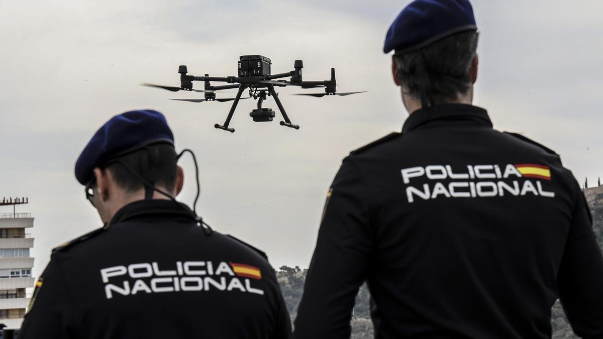 Una unidad de la Policía Nacional de altos vuelos