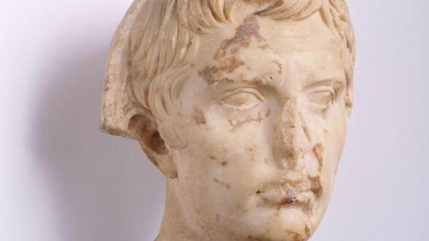 El busto de Augusto que expondrá el Museu de Mallorca