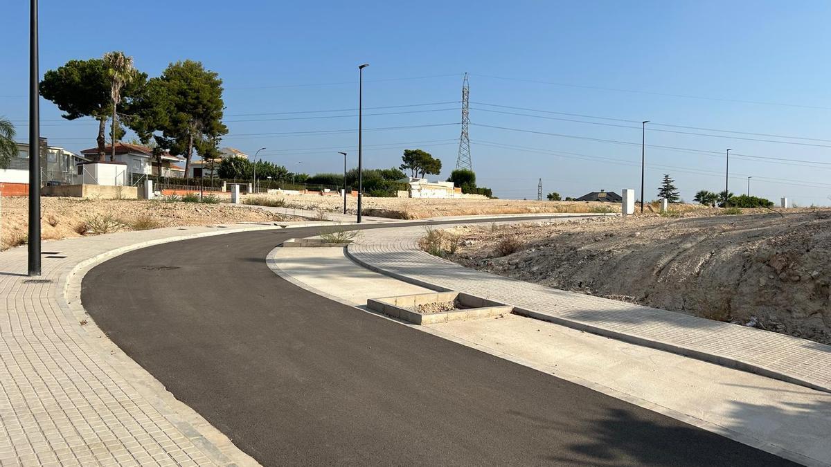 Antigua entrada al Hotel Lido, ya urbanizada para la futura construcción