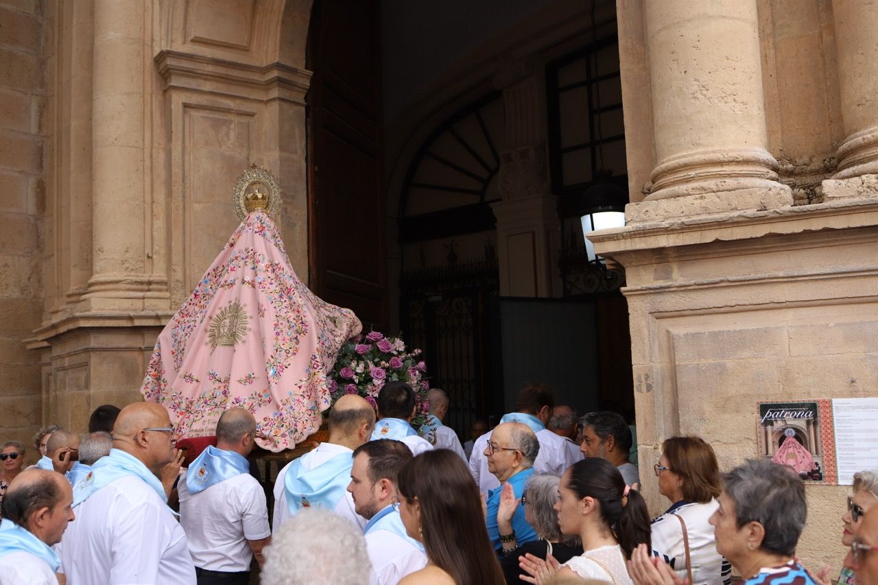 El regreso de la Virgen de las Huertas a Lorca por Feria, en imágenes