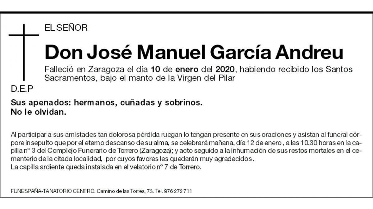 José Manuel García Andreu