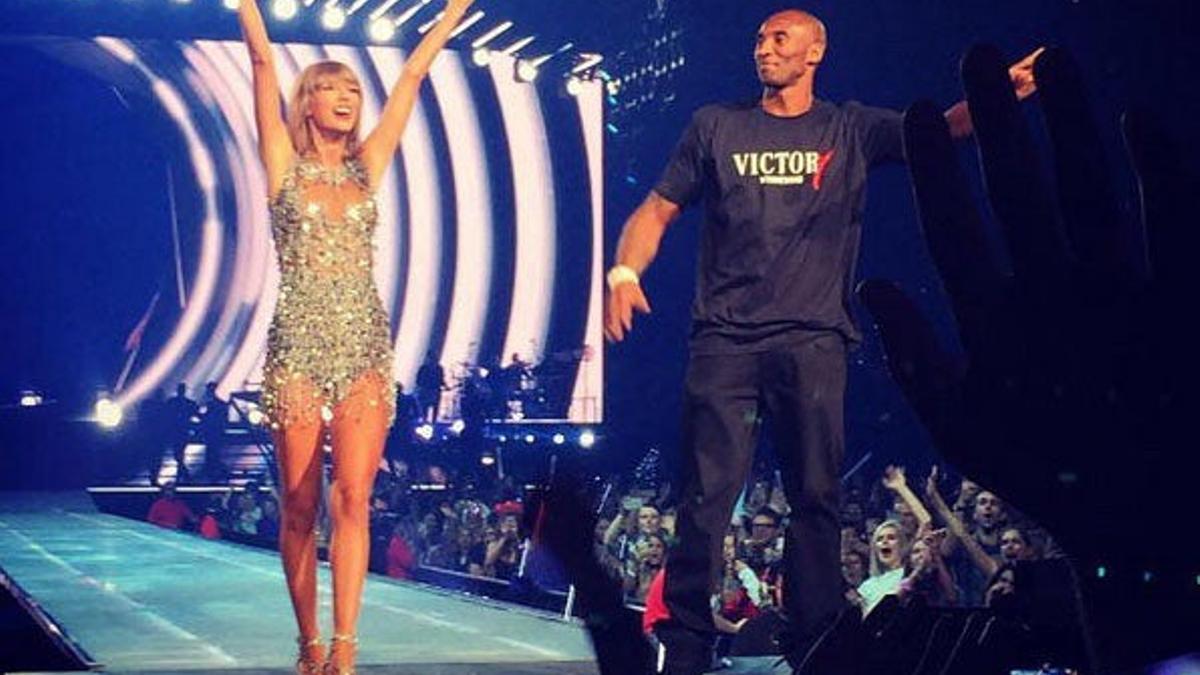 Taylor Swift y Kobe Bryant