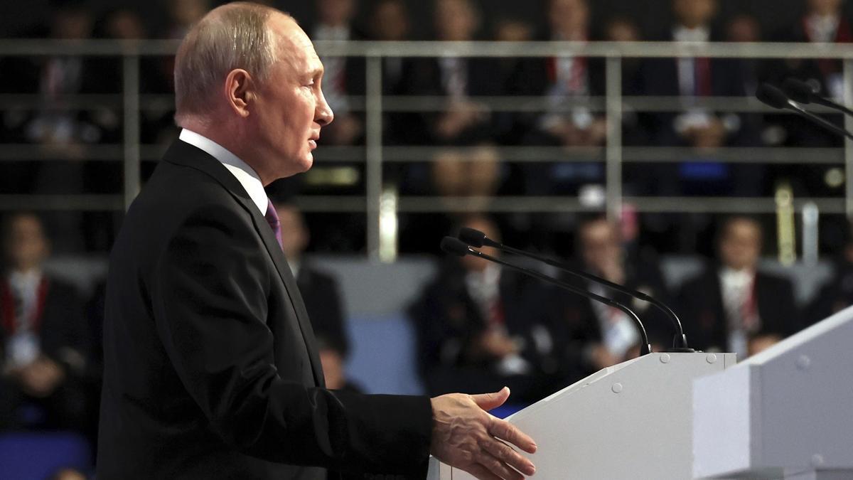 El presidenter ruso, Vladimir Putin.