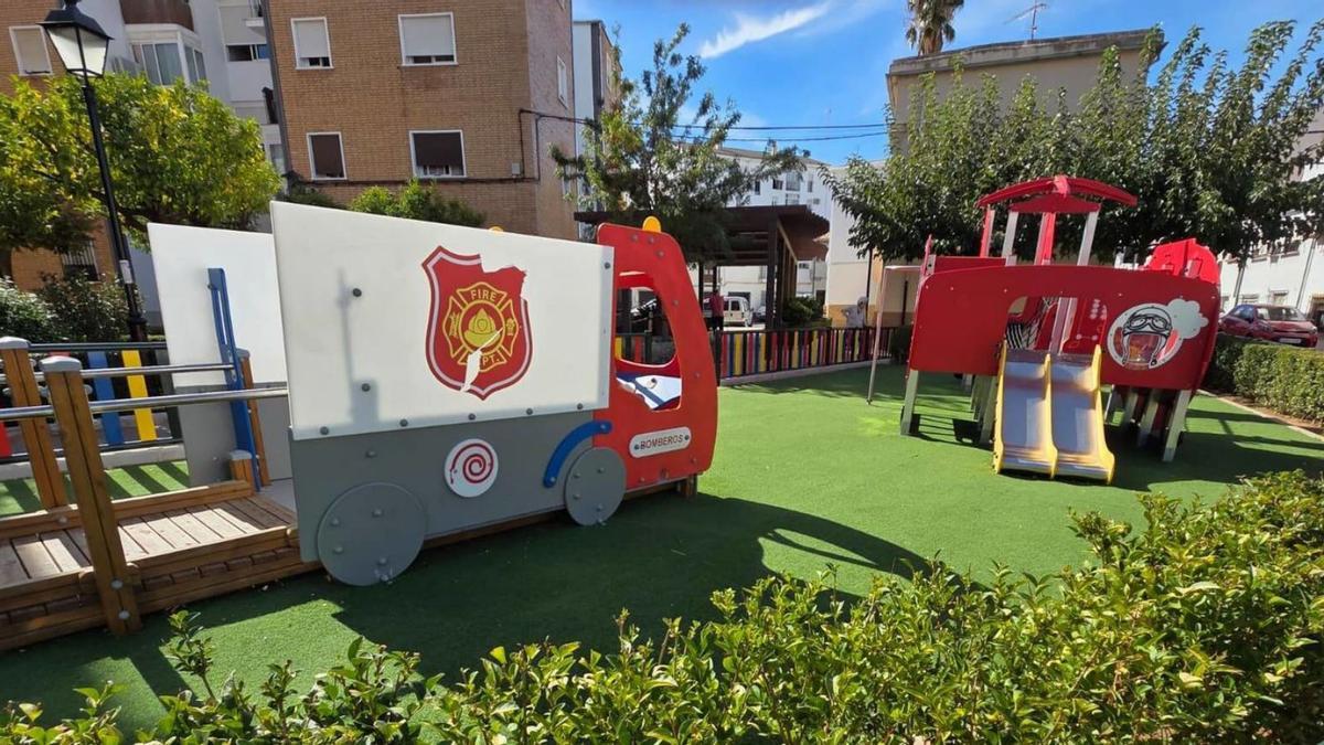 Imagen del parque de Antequera donde los vecinos han denunciado un intento de secuestro.