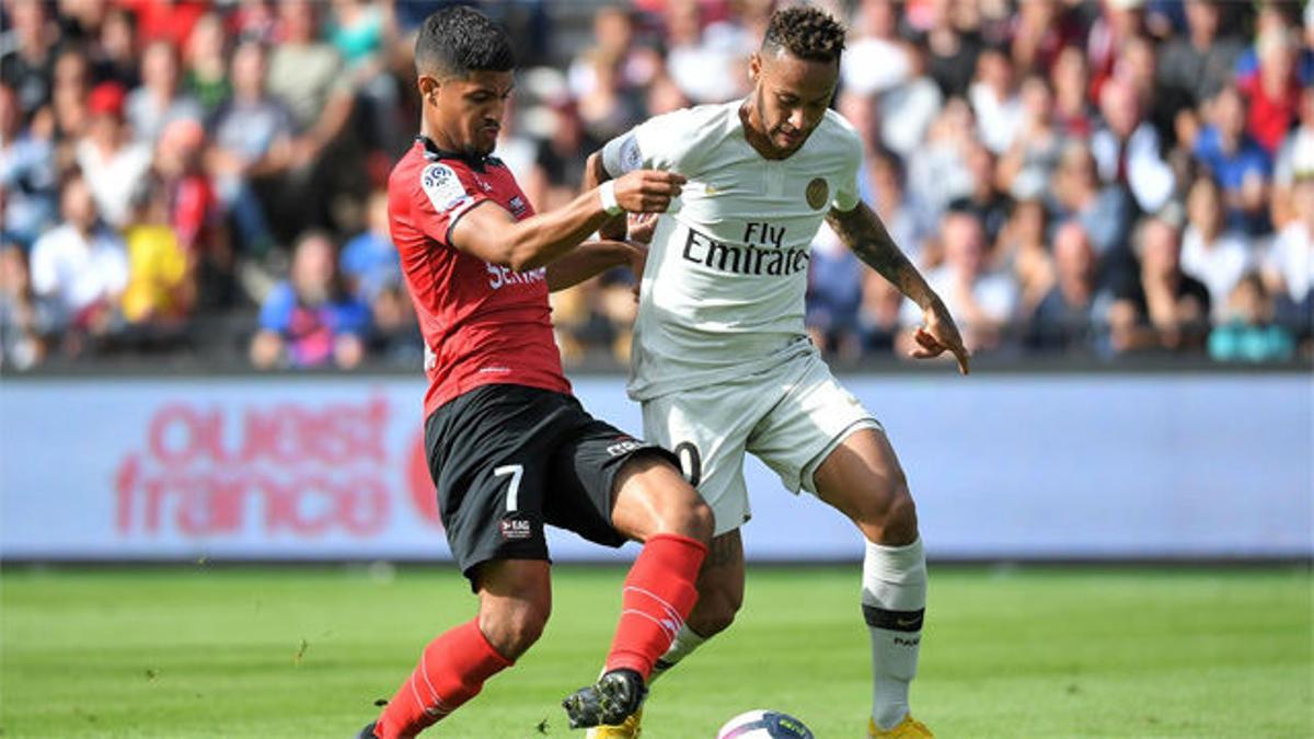 Lo mejor de Neymar en la victoria frente al Guingamp