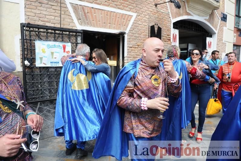 Ambiente sardinero en las calles de Murcia