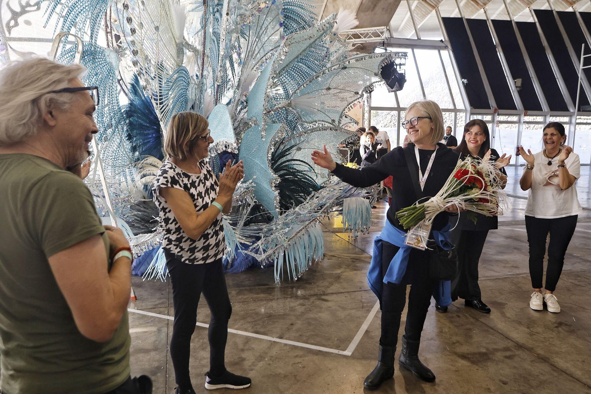Backstage de la Gala de la Reina de Santa Cruz de Tenerife