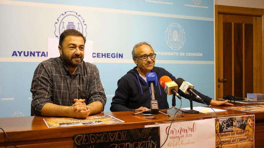 El mascarón de Cehegín se adelanta al Sábado de Carnaval