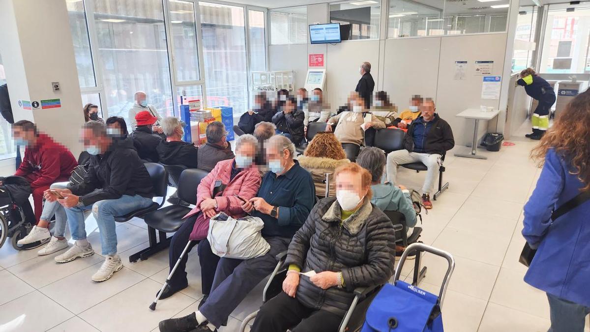 Sala de Urgencias en el Hospital de Alicante, hace unos días