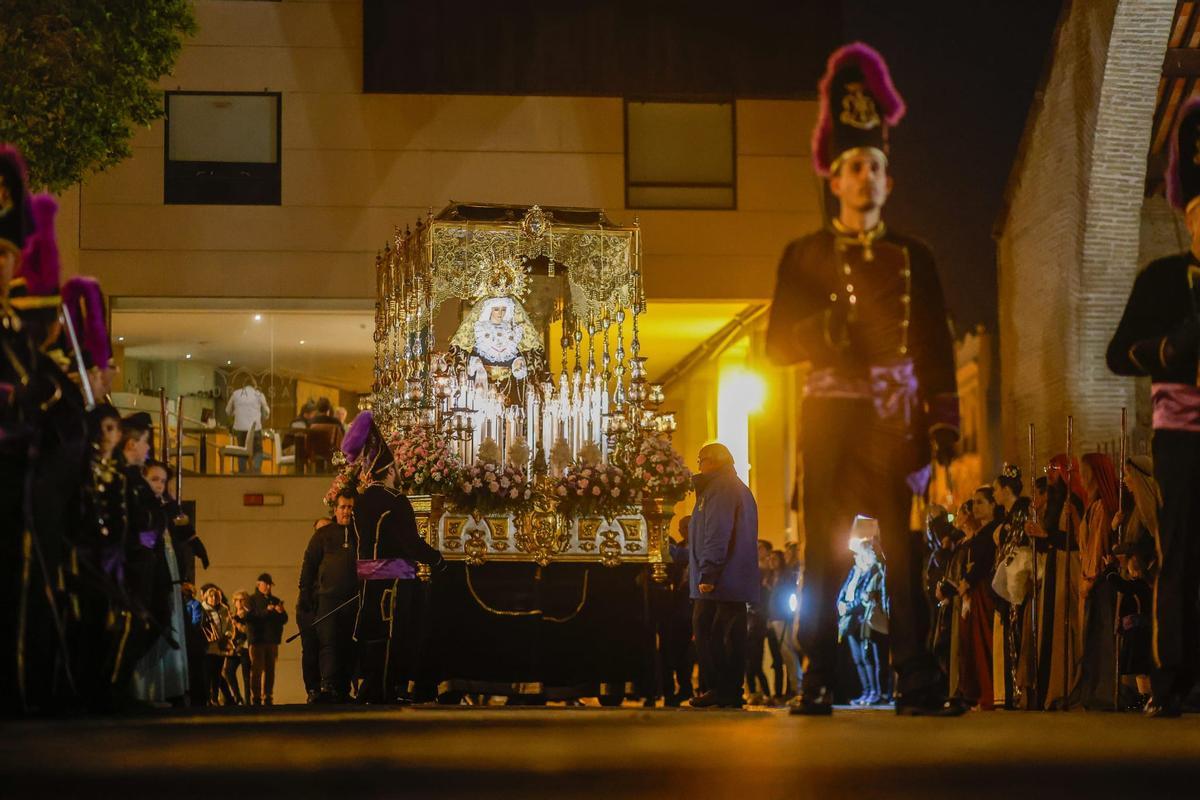 La procesión del Cabanyal de la Semana Santa Marinera de València recibe a la Cofradía de Sagunt "sin problemas" La procesión del Cabanyal de la Semana Santa Marinera de València recibe a la Cofradía de Sagunt "sin problemas"