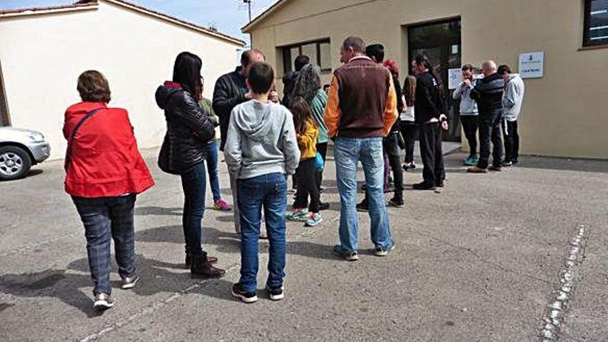 Al matí i la tarda d&#039;ahir, unes 50 persones van participar en el càsting.