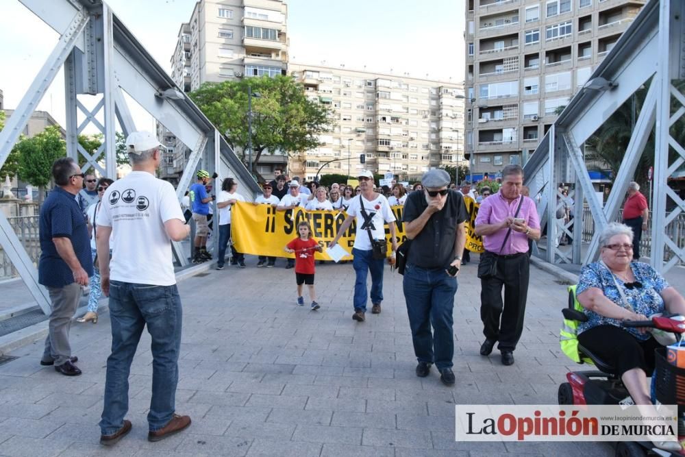 Manifestación por el Soterramiento en Murcia