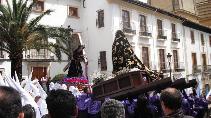 Procesión de &#039;Los recaícos&#039;.