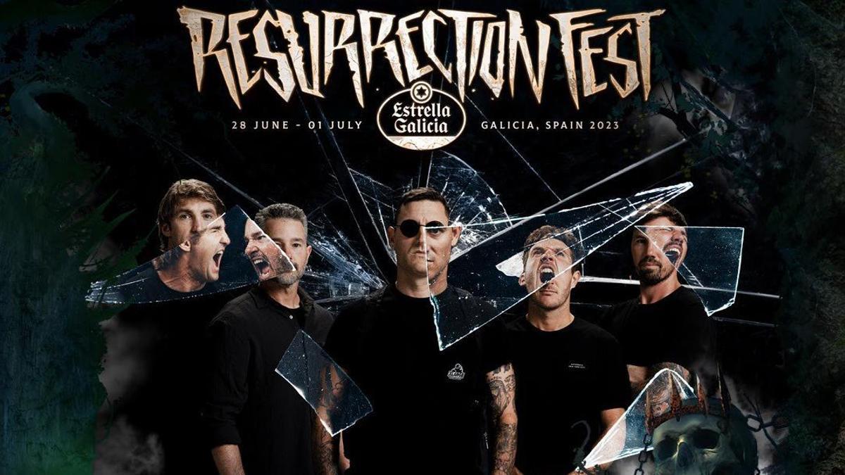 El Resurrection Fest anuncia a los australianos Parkway Drive.