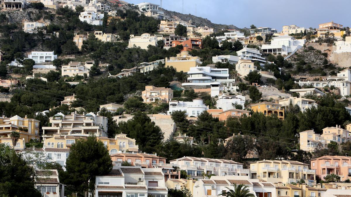 La urbanización de lujo de Altea Hills.