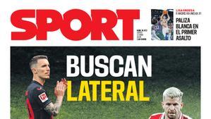 Esta es la portada de SPORT de hoy jueves, 12 de junio de 2025