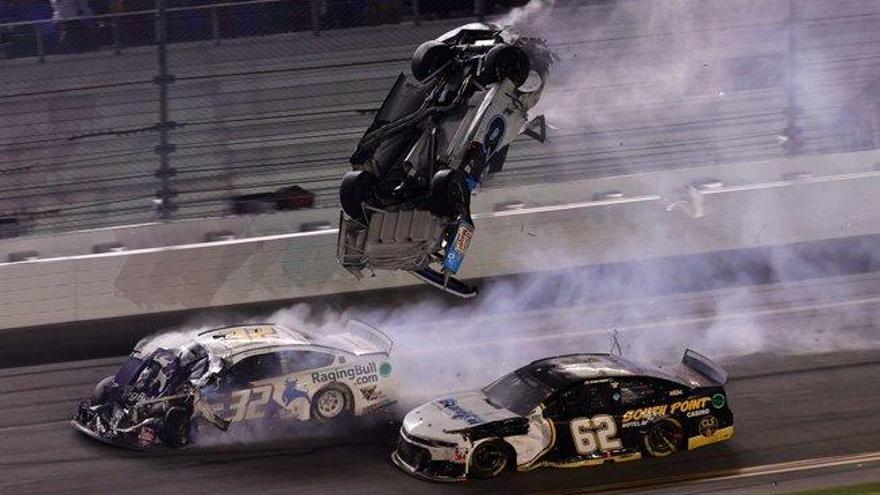 Brutal accidente en las 500 millas de Daytona