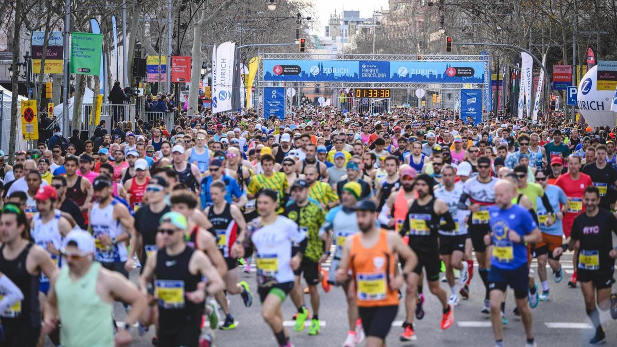 La Zurich Marató Barcelona supera las 30.000 inscripciones