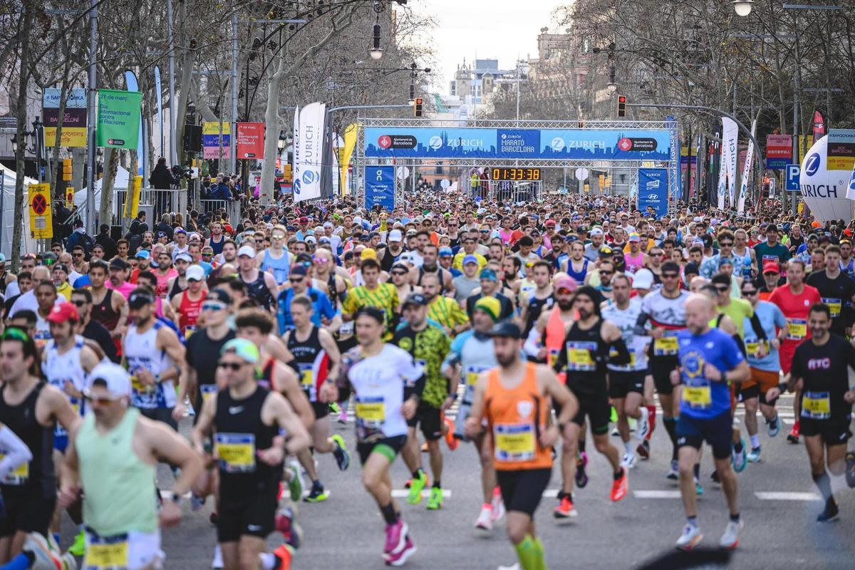La Zurich Marató Barcelona supera las 30.000 inscripciones