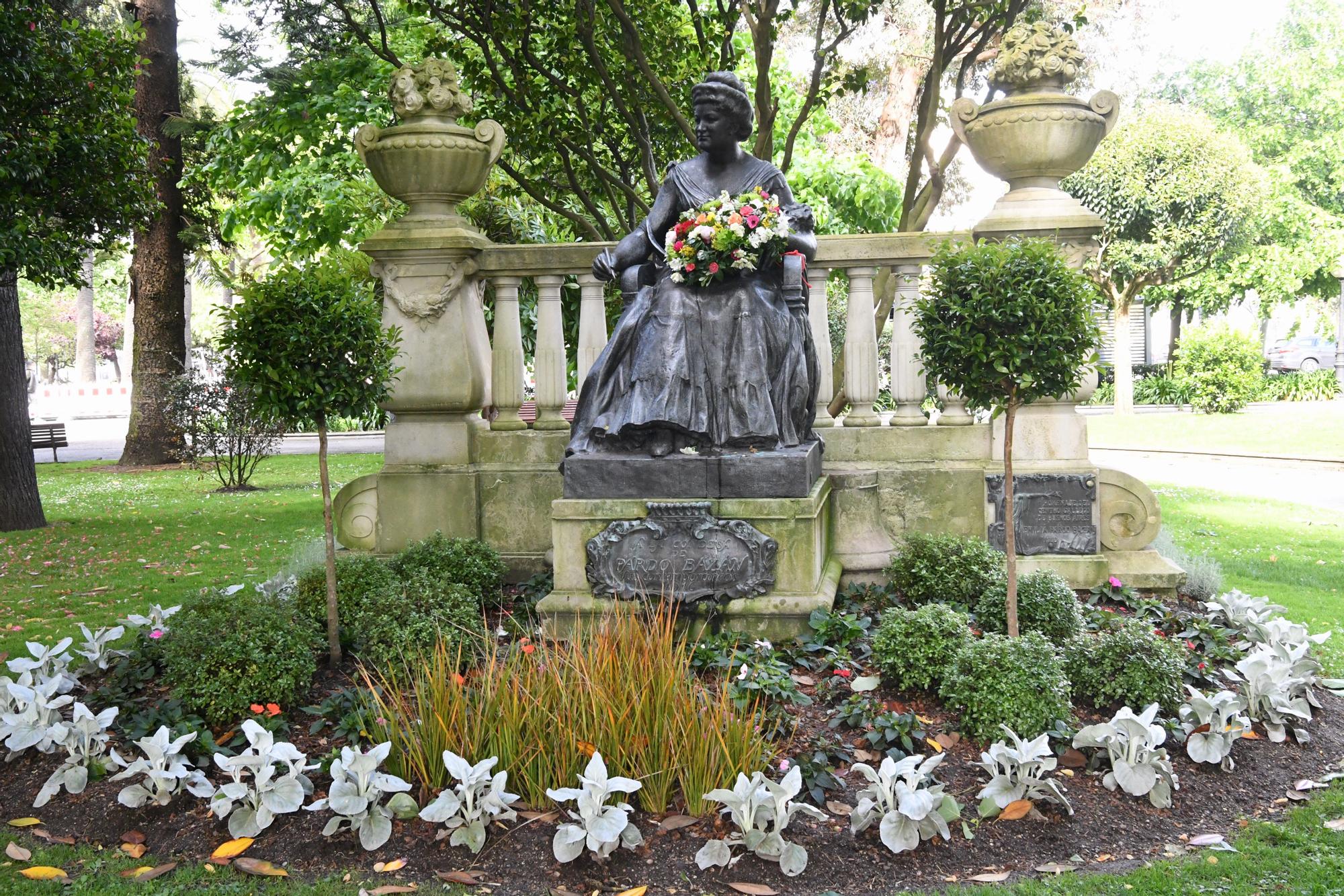 Homenajes en A Coruña a Emilia Pardo Bazán por el centenario de su muerte