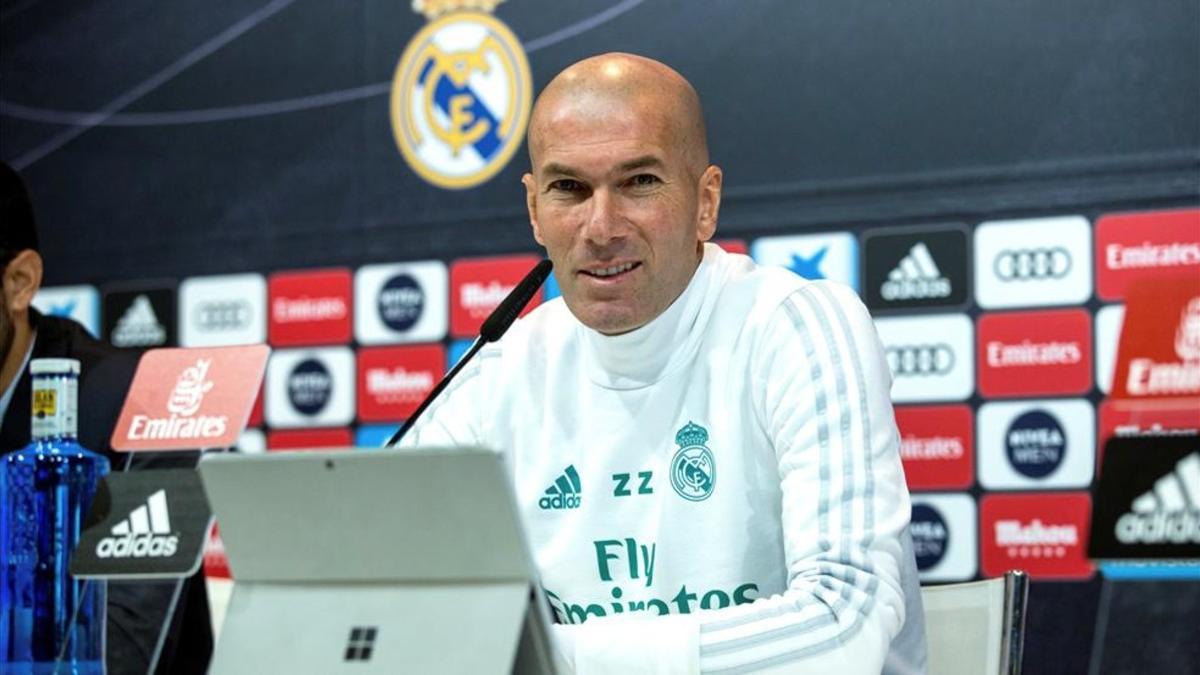 Zidane habla en rueda de prensa