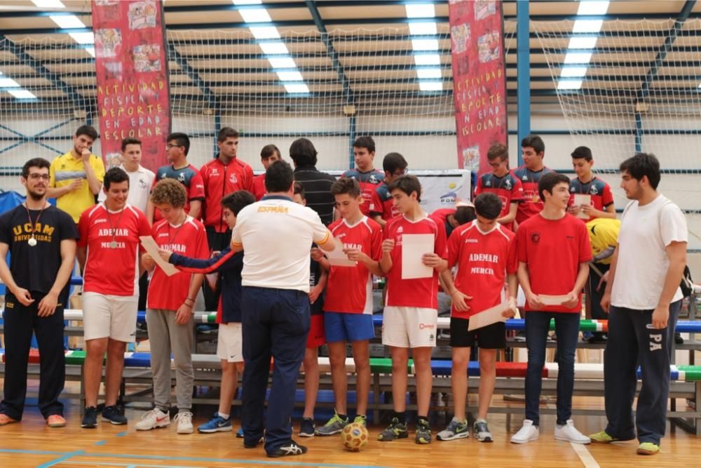 Final de Deporte Escolar Cadete en San Javier