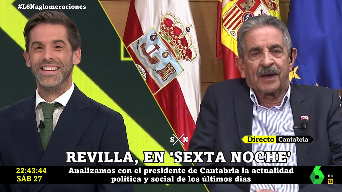 Revilla torna a ‘laSexta noche’ amb un record a Iñaki López: «Tenia un ‘feeling’ especial amb ell»