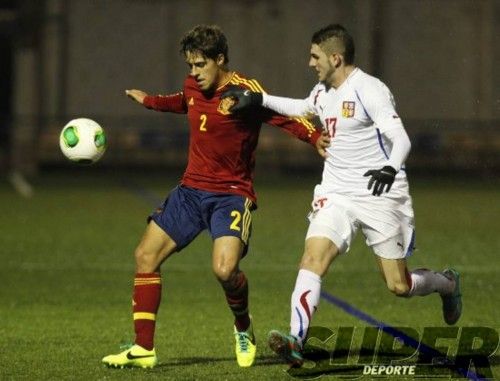 Partido de España Sub19 contra Chequia