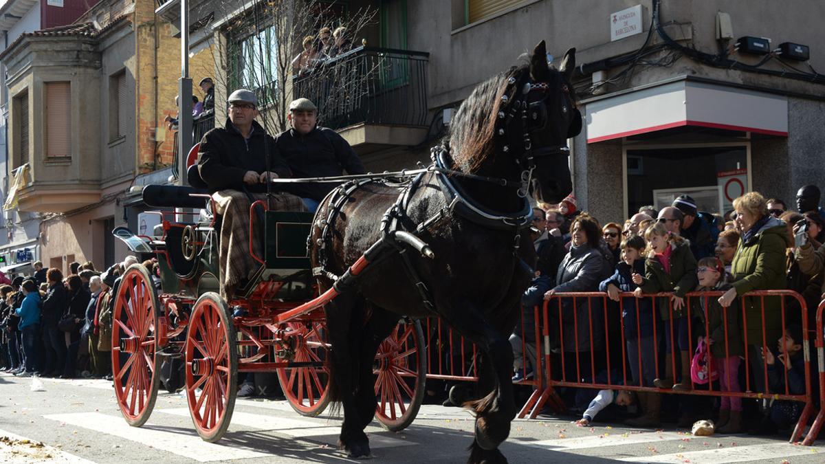 Las fiestas de Sant Antoni Abat, en Rubí.