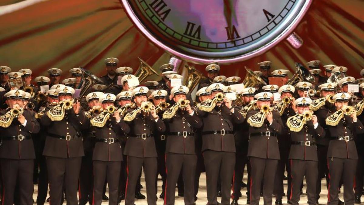 La banda de cornetas y tambores del Rosario de Cádiz participa en la gala del 28F